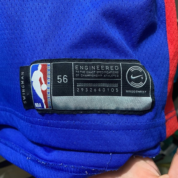 2019 Derrick Rose Nike Connect Detroit Pistons Jersey. - Picture 4 of 4